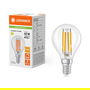 OSRAM CLP40 DIM 3.4W 827 FIL CL E14 P Bombilla LED Forma Gota Dimmable Blanco Cálido 2700K E14 3.4W