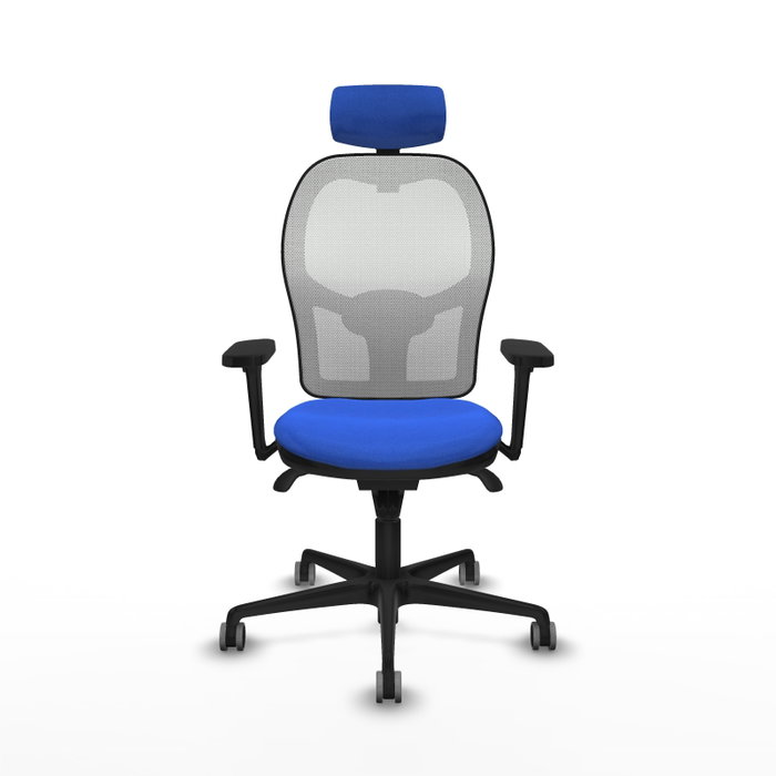 PIQUERAS Y CRESPO Silla de oficina Jorquera Azul y Blanco PIQUERAS Y CRESPO Silla de oficina Jorquera Azul y Blanco