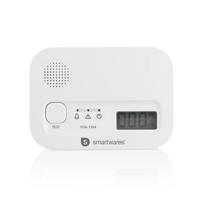 Smartwares Detector de monóxido de carbono FGA-13041 Blanco Smartwares Detector de monóxido de carbono FGA-13041 Blanco
