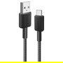Anker 322 Cable USB-A a USB-C, 0.9 m, 45 W Carga Rápida, Transferencia 0.48 Gbit/s, Color Negro