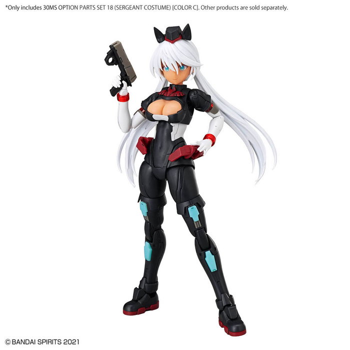 Bandai Hobby 30MS Set Opcional Sergeant Costume Color C