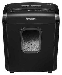 Fellowes Powershred 6M Negro, Minicorte 4x12mm
