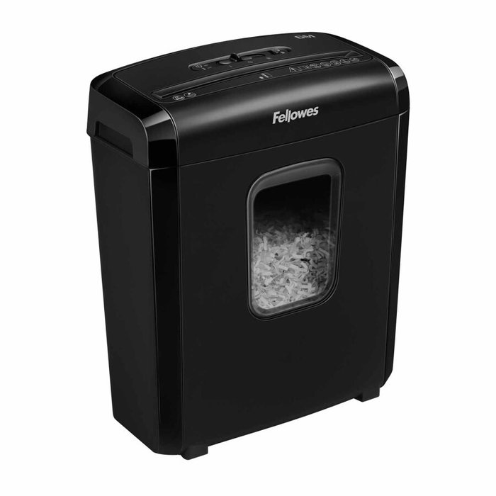 Fellowes Powershred 6M Destructora de Papel Minicorte Negra