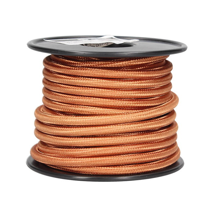 GSC Evolution Cable textil liso 10M (2x0.75mm) Bronce GSC Evolution Cable textil liso 10M (2x0.75mm) Bronce