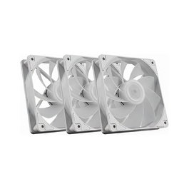MSI F120 ARGB White Gehäuselüfter 3er Pack, Ventilador PC RGB Blanco 120mm Triple Pack MAG F120 ARGB White-3RW
