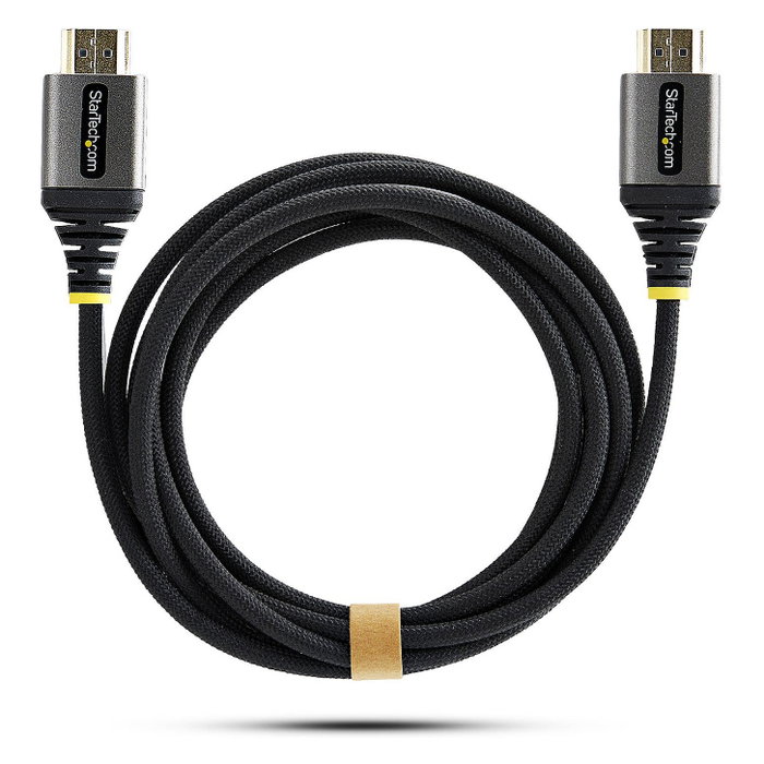 StarTech.com Cable HDMI Certificado Premium 3 m, 4K 60Hz, Negro/Plata StarTech.com Cable HDMI Certificado Premium 3 m, 4K 60Hz, Negro/Plata