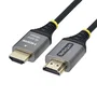 StarTech HDMI Certificado Premium de Alta Velocidad 3m 4K 60Hz Negro/Plata