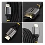 StarTech HDMI Certificado Premium de Alta Velocidad 3m 4K 60Hz Negro/Plata