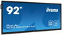 iiyama TE9218UWI-B1AG Pantalla táctil interactiva 91.5 pulg 5K Ultra HD
