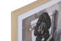 DKD Home Decor Cuadro Lienzo Perro Baño Surtido 40x50x2,3 cm