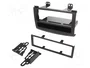 METRA Bastidor de montaje de radio para Nissan Rogue 2008-2011, 1 DIN, negro