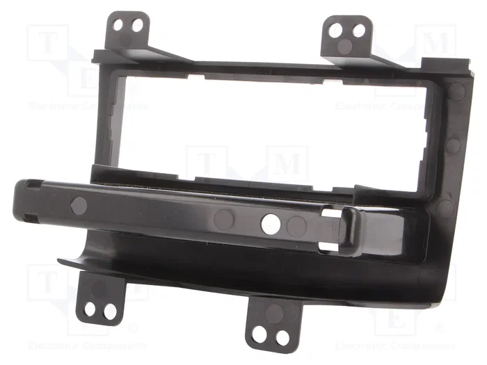METRA Bastidor de montaje de radio para Nissan Rogue 2008-2011, 1 DIN, negro