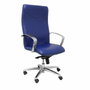 PIQUERAS Y CRESPO Sillón Caudete Azul en Similpiel con Mecanismo Basculante