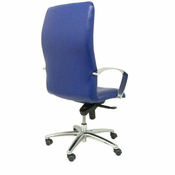 PIQUERAS Y CRESPO Sillón Caudete Azul en Similpiel con Mecanismo Basculante