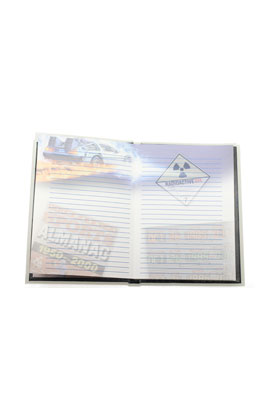 Back To The Future Logo Libreta con Luz Regreso Al Futuro