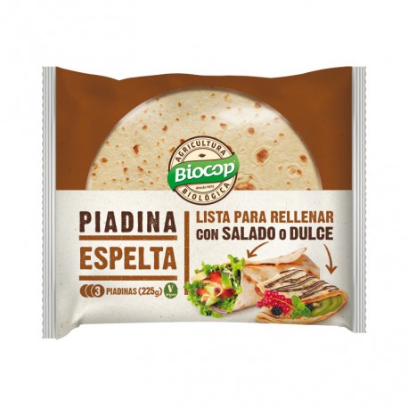 BIOCOP Piadina de Espelta Bio 225g (3 unidades) BIOCOP Piadina de Espelta Bio 225g (3 unidades)
