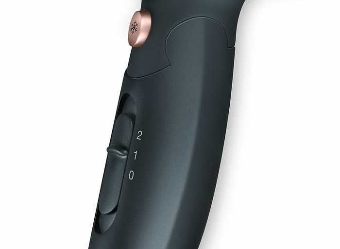 Beurer HC-25 Secador de Viaje Iónico Plegable Negro