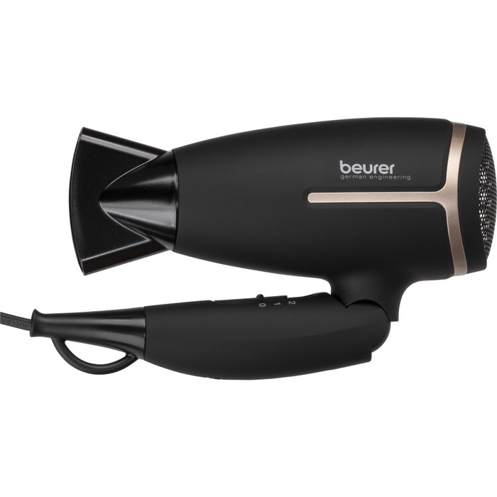 Beurer HC-25 Secador de Pelo de Viaje Iónico 1600W Negro Beurer HC-25 Secador de Pelo de Viaje Iónico 1600W Negro