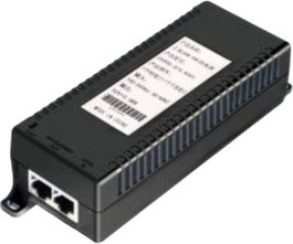 Ernitec Inyector POE Gigabit Ethernet 30W 10/100/1000M para Redes de Banda Ancha y Automatización