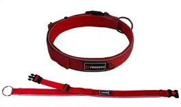 Freedog Collar Nylon Extreme Rojo 30 mm 51-71 cm