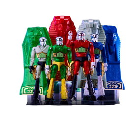 Takara Tomy Legacysoul Microman Command No. 2 Set de 4 Figuras