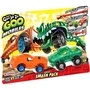Moose Toys MOO0630996426746 GOO MOBILES Turbo Tyger vs. Rumbler Jaw Vehículos en Miniatura