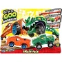 Moose Toys MOO0630996426746 GOO MOBILES Turbo Tyger vs. Rumbler Jaw Vehículos en Miniatura