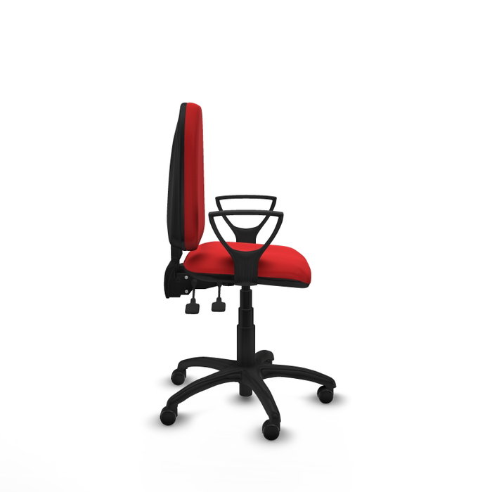PIQUERAS Y CRESPO Silla de oficina Aýna con mecanismo Asincro, Rojo PIQUERAS Y CRESPO Silla de oficina Aýna con mecanismo Asincro, Rojo
