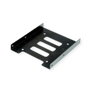 ROLINE Adaptador de Montaje 16.01.3009, 3.5" para 1 Unidad HDD/SSD 2.5", Negro