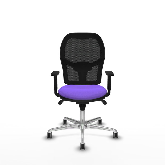 PIQUERAS Y CRESPO Silla de oficina Jorquera Lila y Negro PIQUERAS Y CRESPO Silla de oficina Jorquera Lila y Negro