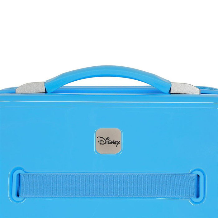 JOUMMA BAGS Neceser ABS Mickey Disney adaptable 29x21x15cm ligero y resistente con banda para carro