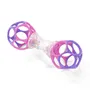 Bright Starts Set de regalo O'Ball para niña con 2 juguetes: sonajero y O'Ball (rosa, morado y turquesa) BRI0074451998353