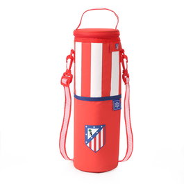 ATLÉTICO DE MADRID Botellero Térmico 1500ml - 11x11x32cm, Ripstop con Revestimiento TPE