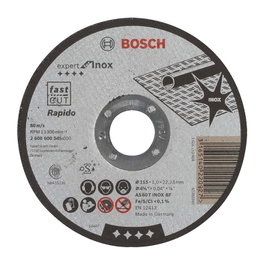 Bosch 2608600545 Inox-Rapido AS 60 T INOX BF 115mm
