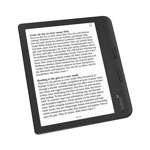 Tolino Vision Color Ereader 4016621130183 - Ereader 7" E Ink Kaleido Color 1264x1680, 32 GB, Resistente al Agua, Soporta EPUB, PDF, MOBI, CBR