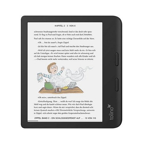 Tolino Vision Color Ereader 4016621130183 - Ereader 7" E Ink Kaleido Color 1264x1680, 32 GB, Resistente al Agua, Soporta EPUB, PDF, MOBI, CBR