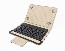 Talius Funda para TABLET 10.1 CON TECLADO Bluetooth CV-3007 black aluminio