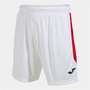 Pantalones Cortos Deportivos para Niños Joma Sport Glasgow Blanco Rojo