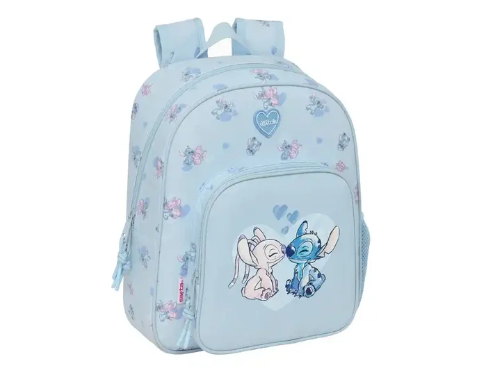 Safta Mochila Infantil Stitch Adaptable a Carrito 34x28x10cm