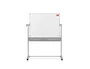 Nobo Pizarra blanca básica móvil de melamina 1500x1200 mm