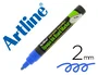 Artline EPD-4 Rotulador para Pizarra Azul con Tinta Opaca y Punta Redonda de 2 mm