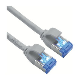 ROLINE Patchkabel Cat.6A Class EA S/FTP PiMF LSOH PoE 2m Gris