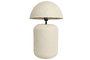 DKD Home Decor Lámpara de sobremesa Seta Artesanal Blanco