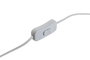 DKD Home Decor Lámpara de sobremesa Seta Artesanal Blanco