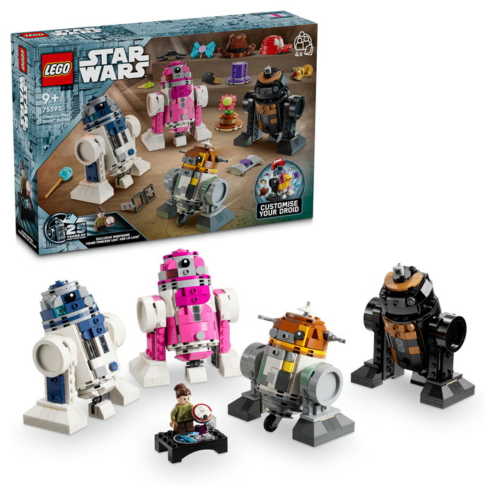 LEGO Star Wars 75392 Kreativer Droidenbauer Juego de construcción 1186 piezas 9+ años
