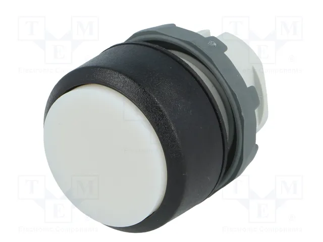 ABB Interruptor de presión MLB-1 blanco 22mm