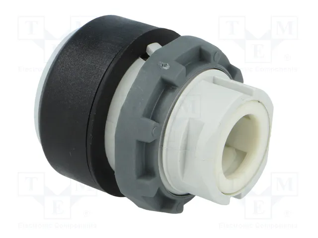 ABB Interruptor de presión MLB-1 blanco 22mm