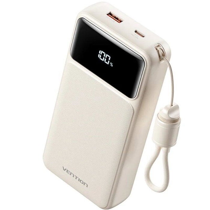 Vention Powerbank 20000mAh XGYW0-40-TY 22.5W Blanca Vention Powerbank 20000mAh XGYW0-40-TY 22.5W Blanca