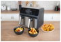 Unold 58685 Hot Air Fryer Twin Zone 8L