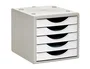 Archivo 2000 Fichero Cajones Sobremesa 5 Cajones Color Blanco Opaco 270x340x260 mm Archivotec